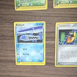 Pokemon Grovyle Treecko Barboach EX Ruby & Sapphire 10x Cards Nintendo 2003 - Image 4