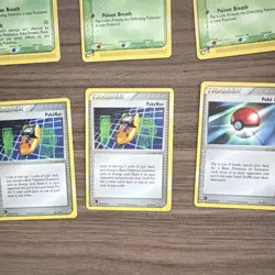 Pokemon Grovyle Treecko Barboach EX Ruby & Sapphire 10x Cards Nintendo 2003 - Image 5