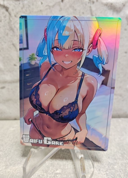 Canary Trading Card Waifu Goddess Story Anime Girl holo Karte Manga Full Art - Image 1