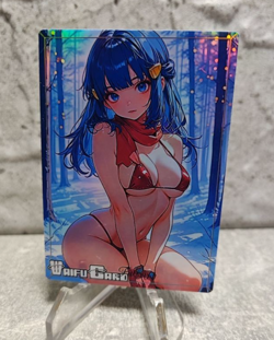 Dawn Trading Card Waifu Goddess Story Anime Girl holo Karte Manga Full Art - Image 1