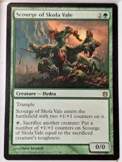 Scourge of Skola Vale - Born of the Gods - Magic the Gathering MTG Nice! - Image 1