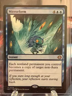 MAGIC THE GATHERING MTG LORWYN ECLIPSED MIRRORFORM, Mythic - Regular - Image 1