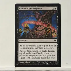 Rite of Consumption - The List Reprints PLST NM MTG MAGIC - Image 1
