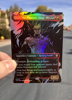 Ozai, the Phoenix King, Magic: The Gathering NM, Foil Mythic Rare, TLA 311 - Image 1