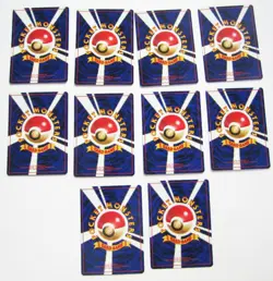 Lot of 10 Japanese Pokemon Cards Old Back Oddish Nidoran Charmeleon UNUSED - Image 2