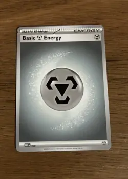 Pokemon TCG Steel Energy 008 NM/M CRIMP ERROR - Image 1