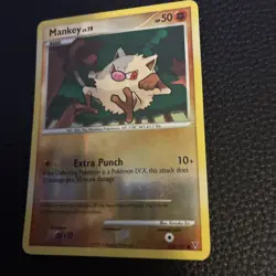 Mankey 112/147 Reverse Holo Supreme Victors Pokemon Card MP - Image 3
