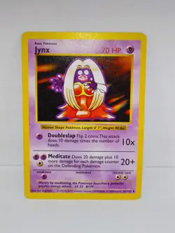 Pokemon TCG Jynx Card 31/102 Shadowless Uncommon Base Set - Image 1