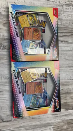 Pokemon (2) Prismatic Evolutions ETB’s And (2) Prismatic Poster Collections - Image 3