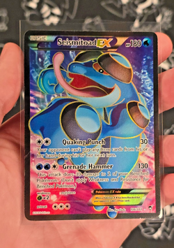 Seismitoad EX (106 Full Art) 106/111 XY - Furious Fists Holo - MP - Pokemon TCG - Image 2