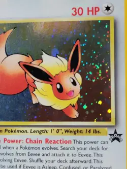Eevee 11/53 Wotc Black Star Promo Holo Pokemon SWIRL - Image 2
