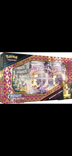 Pokemon Crown Zenith Morpeko V-Union Promo Box English 28192 56018 - Image 1
