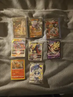 Pokemon TCG Trading Card Lot 8 Cards - Image 1