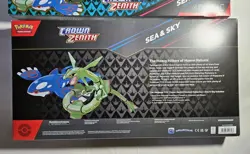 2x Pokemon TCG: Crown Zenith Sea and Sky Premium Collection Box - Factory Sealed - Image 4