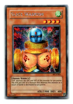 Slate Warrior WC4-003 Unlimited Prismatic Secret Rare NM - Image 1