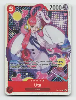 Uta (003) SR Extra Booster: One Piece Heroines Edition EB03-003 NMFoil - Image 1