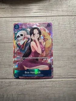 2025 ONE PIECE OP13 051 CARRYING ON HIS WILL BOA HANCOCK ALT ART - Image 1