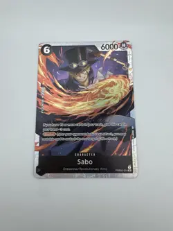 One Piece TCG Sabo The Best Vol. 2 Premium Booster PRB02-014 SR Super Rare NM - Image 1