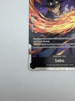 One Piece TCG Sabo The Best Vol. 2 Premium Booster PRB02-014 SR Super Rare NM - Image 4