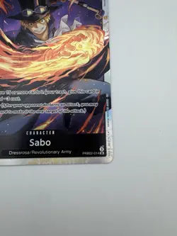 One Piece TCG Sabo The Best Vol. 2 Premium Booster PRB02-014 SR Super Rare NM - Image 5
