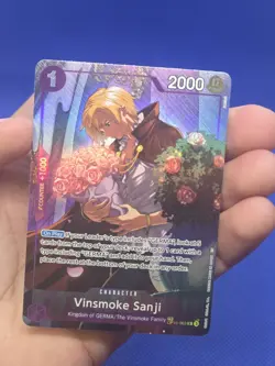 One Piece Legacy of the Master Vinsmoke Sanji OP10-063 Treasure Rare TR NM - Image 2