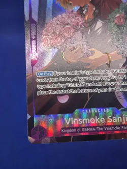 One Piece Legacy of the Master Vinsmoke Sanji OP10-063 Treasure Rare TR NM - Image 5