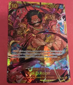 Gol.D.Roger OP09-118 Emperors in the New World Secret Rare Foil 10/13000 Rush - Image 1
