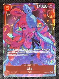 2026 Uta ALT ART SR EB03-003 SR ONE PIECE Heroines Edition - ENGLISH - Image 1