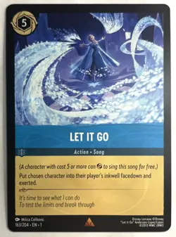 Disney Lorcana- The First Chapter, Let it Go, 162/204 - Image 1