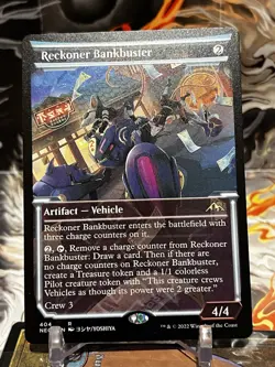 MTG | Reckoner Bankbuster (Showcase Soft Glow) [NEO] NF - Image 1