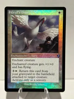 Gryff's Boon (Retro Frame) 342 U Innistrad Remastered FOIL NM MTG - Image 1