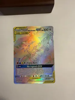 Pokemon TCG Tag Team Moltres&Zapdos&Articuno Card Hyper Rare, Hidden Fates 69/68 - Image 3
