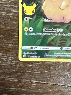 2021 Pokemon Celebrations #005 FA Pikachu Holo Rare Mint - Image 2