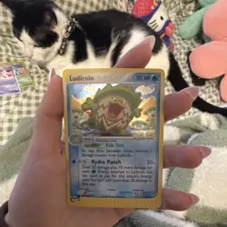 Nintendo Ludicolo EX Sandstorm Holo Rare Pokemon Card 90 HP 7/100 - Image 1