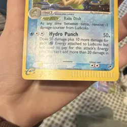 Nintendo Ludicolo EX Sandstorm Holo Rare Pokemon Card 90 HP 7/100 - Image 2