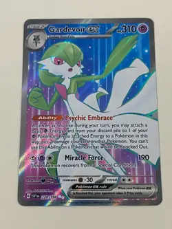 Pokemon Gardevoir ex 228/198 - Scarlet Violet Base Set Ultra Rare NM - Free Card - Image 1