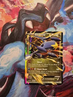 Pokemon - Garchomp EX XY167 Black Star Promo Holo Rare - MP - Image 1