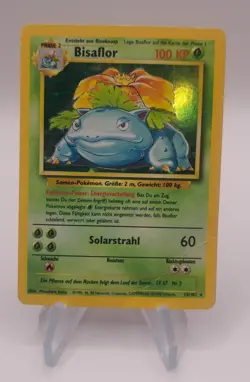 1999 Pokemon Karte - Bisaflor 15/102 Base Set - Deutsch - WOTC - Holo - Image 1