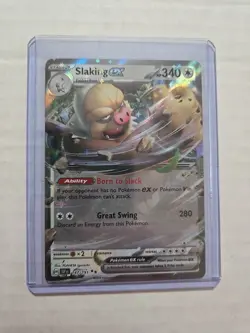 Pokemon TCG Slaking ex 147/191 Sv08: Surging Sparks Holo Double Rare - Image 1