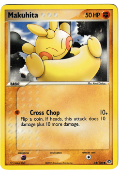 Makuhita - 54/106 - Emerald - Pokemon TCG - Image 1
