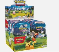 Pokemon TCG Mega Evolution Ascended Heroes Sealed Mini Tin Case 10 - Image 1