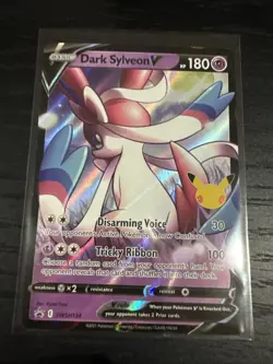 Dark Sylveon V Pokemon 25th Anniversary Celebration Promo SWSH134 Full Art🔥 - Image 1