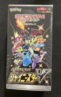 Pokemon Shiny Star V s4a Japanese Booster Box Factory New Sealed - Image 1