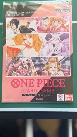 ONE PIECE Card Game Premium Collection Girls Edition Japanese Set of 6 Sealed - Image 1