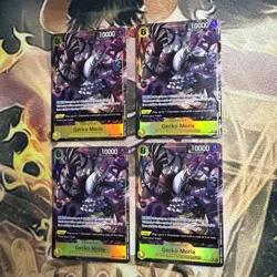 One Piece TCG Gecko Moria OP14-104 Alt Art SR English LP - Image 2