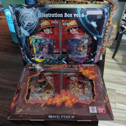 One Piece Illustration Box Vol 5 and 6 Bundle Brand New Sealed Fast Shipping - Image 1