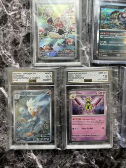 Pokemon Cards 5 Graded Pokemon Cards Slabs inglish and Japanese Lot 5 - Image 3