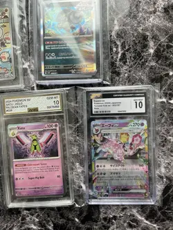 Pokemon Cards 5 Graded Pokemon Cards Slabs inglish and Japanese Lot 5 - Image 4