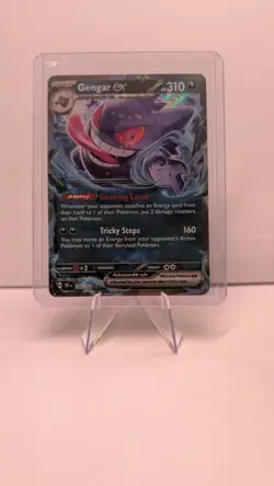 Pokemon Gengar ex Double Rare Holo SV05 Temporal Forces 104/162 310 HP Card - Image 1