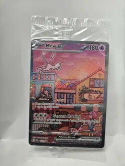 Sealed Mew ex 053 Sv: Scarlet & Violet Promo Cards Holo - Image 1